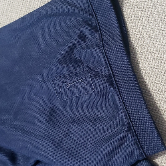 PGA Tour Golf Polo Blue & Black Short Sleeve Shirt Men’s Size Small - Picture 13 of 13